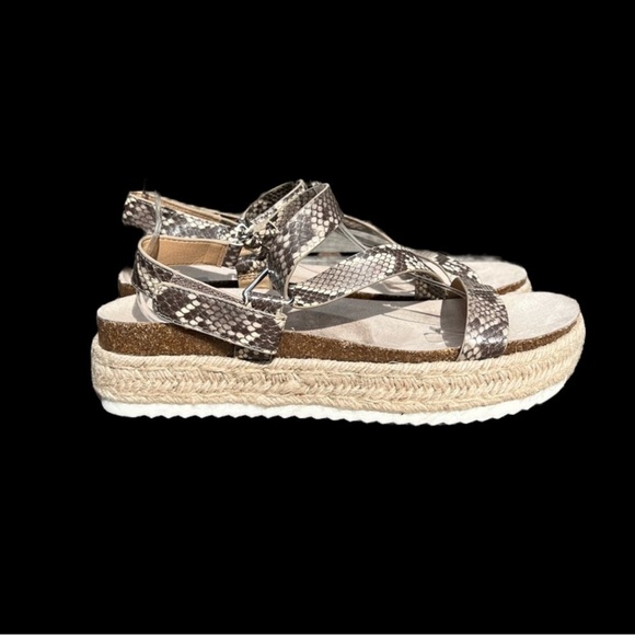 🌻NEW Dolce Vita Iman Espadrille Platform Sandals Size 11 - Picture 4 of 11